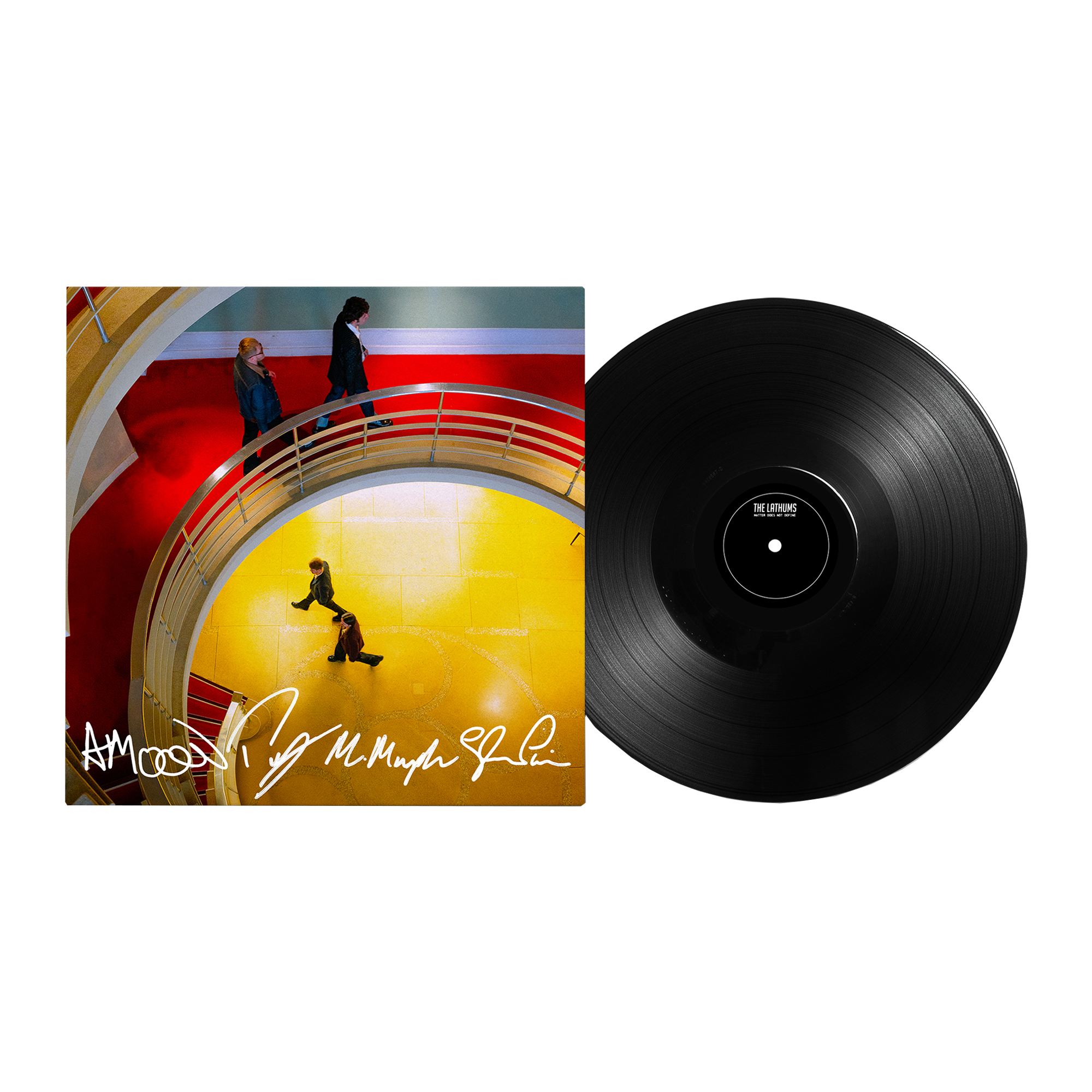DLiP RECORDS 現場only vinyl Matter Does Not Define: Signed Vinyl LP - The Lathums