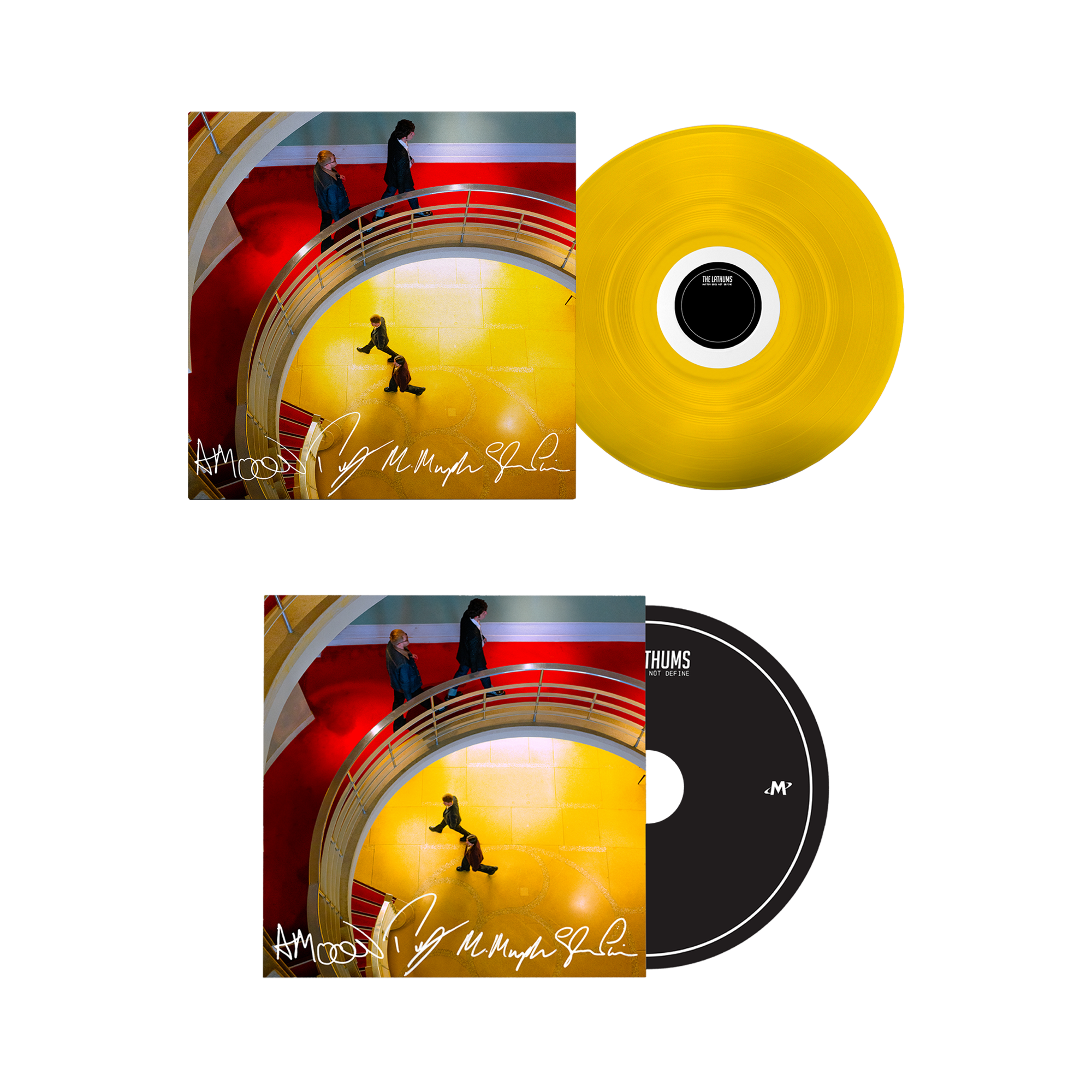 Matter Does Not Define: Signed Artist Store Yellow Vinyl & CD Bundle