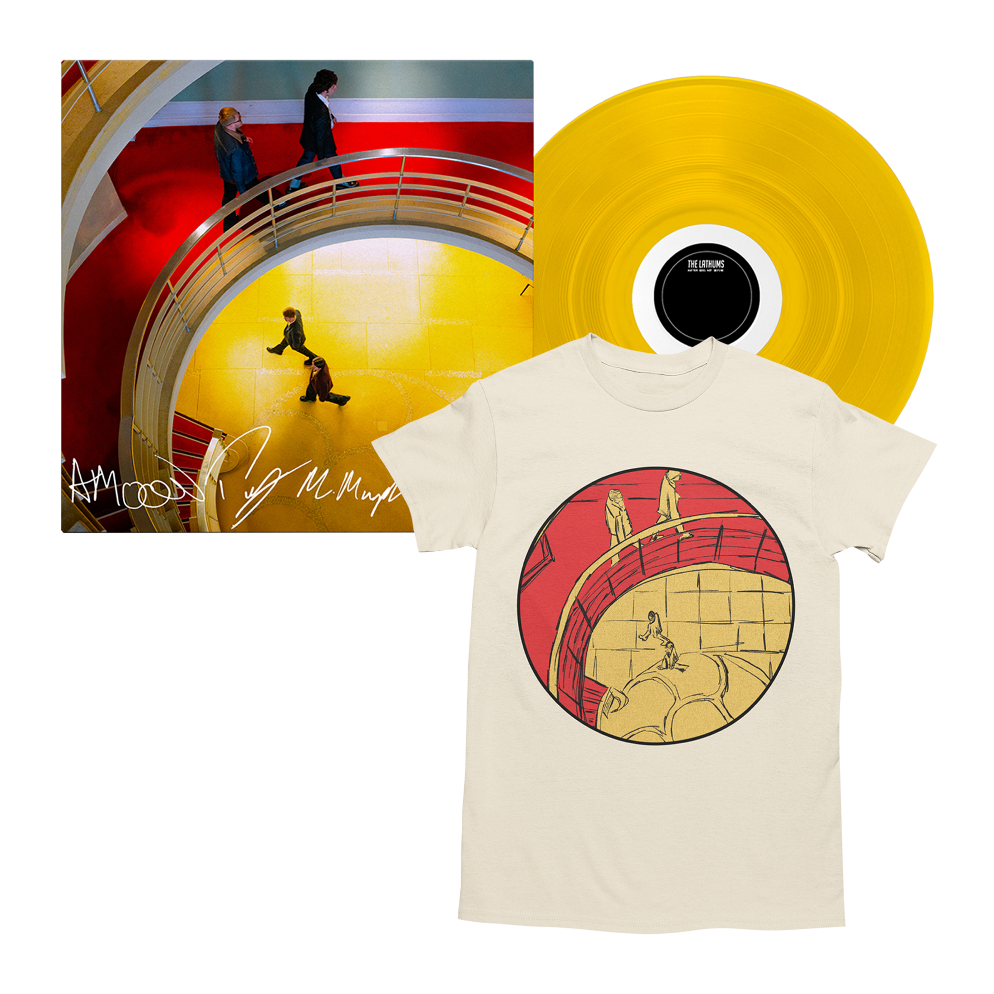 Matter Does Not Define: Signed Artist Store Exclusive Yellow Vinyl LP + Tee Bundle