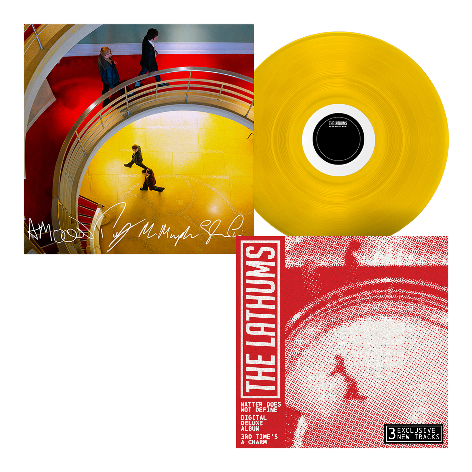 Matter Does Not Define: Signed Artist Store Exclusive Yellow Vinyl LP + Digital Deluxe Album with Digital Booklet