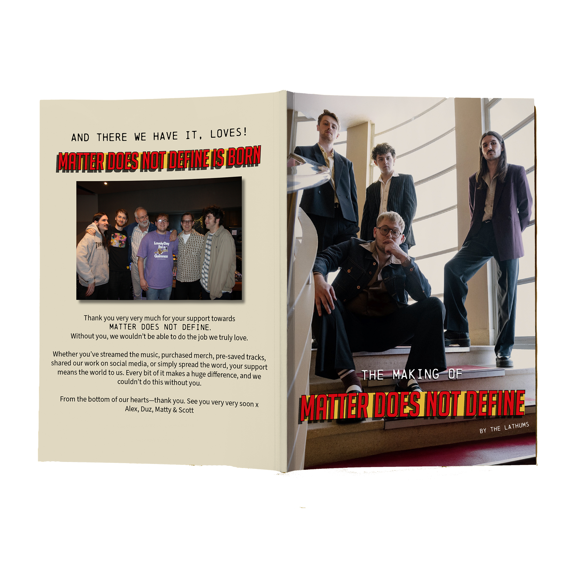 The Lathums - Matter Does Not Define: Digital Deluxe Album with Digital Booklet