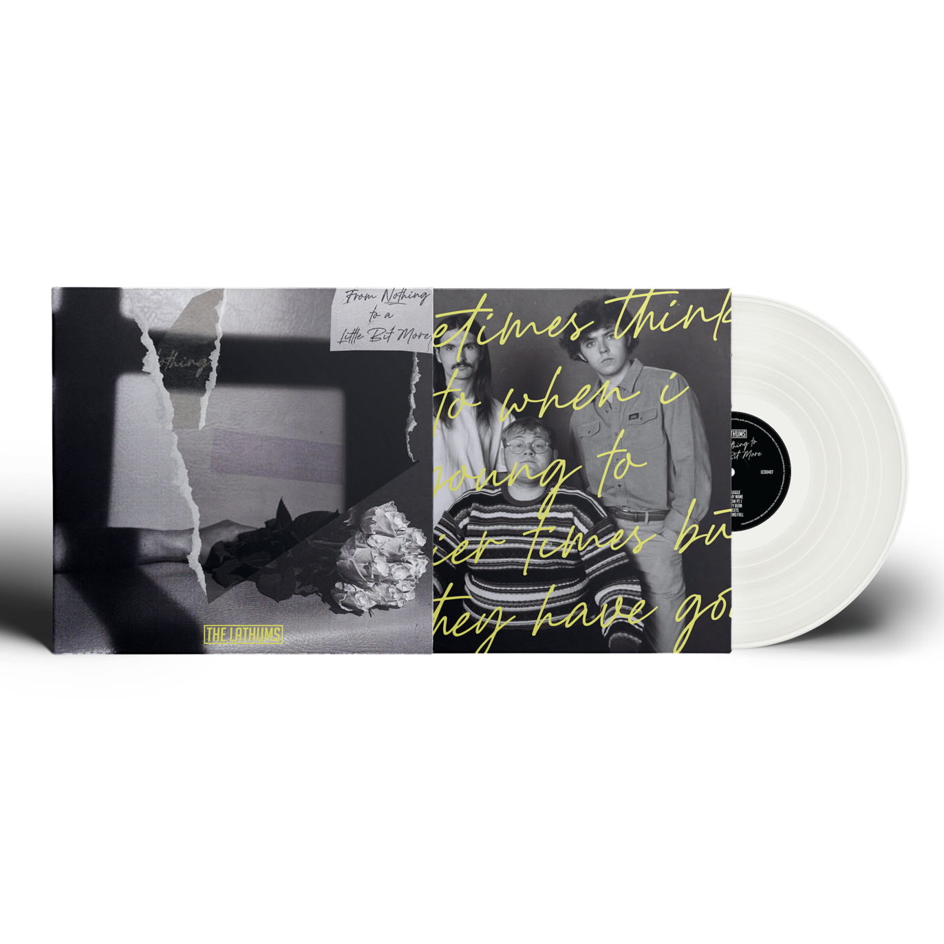 The Lathums - From Nothing To A Little Bit More: LTD Edition Alt Art White LP