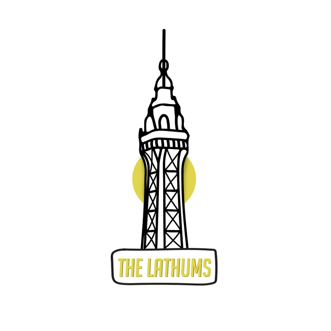 The Lathums - Blackpool Pin Badge
